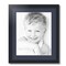 ArtToFrames 17x20" Matted Picture Frame with 13x16" Single Mat Photo Opening Framed in 1.25" Black and 2" Mat (FWM-3926-17x20)